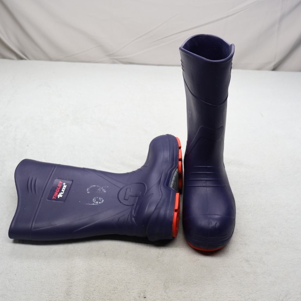 Tingley Flite Unisex M8 W10 Work Boots Blue Waterproof Slip Resistant Utility